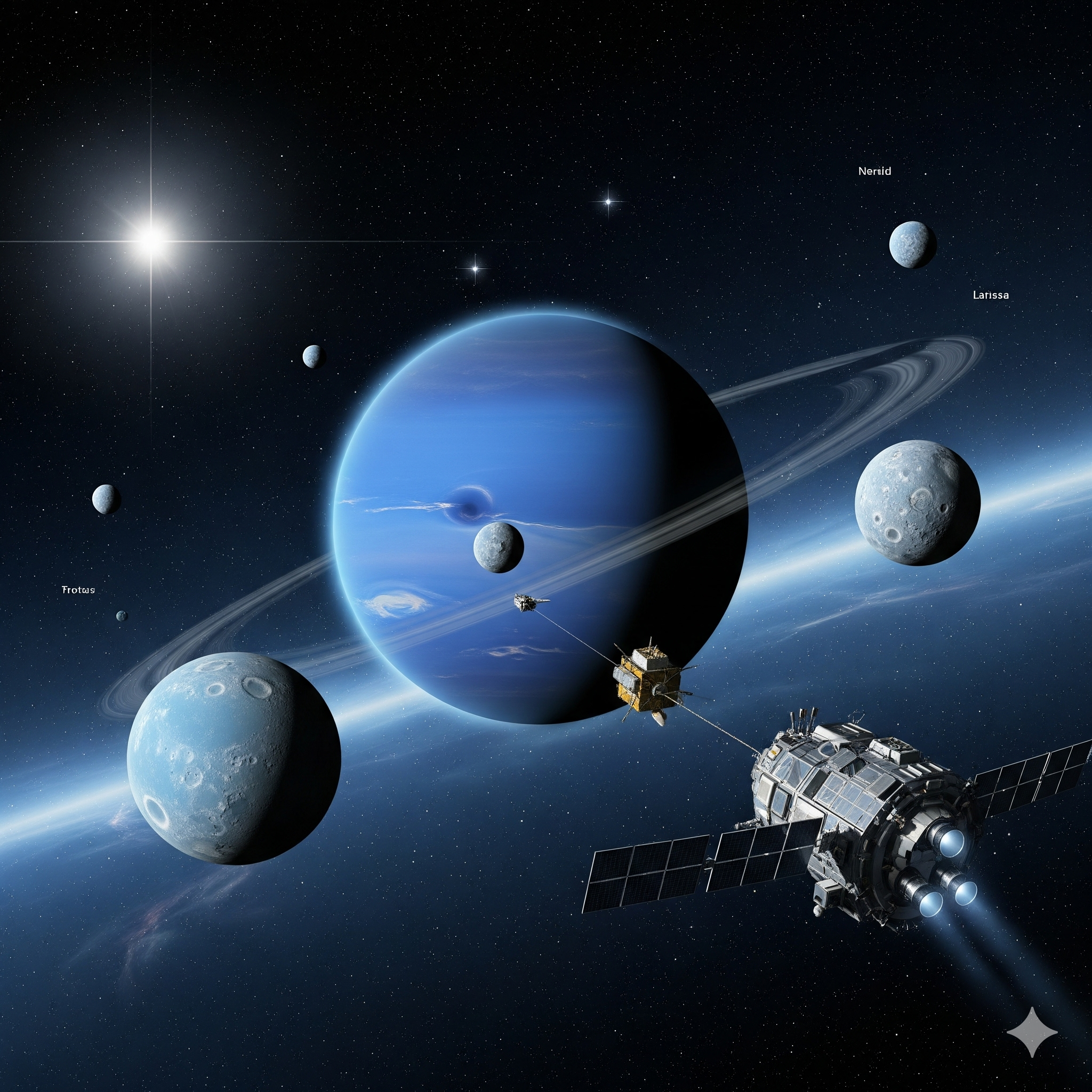 Neptune’s Realm: Unveiling the Secrets of the Solar System’s Windy Frontier